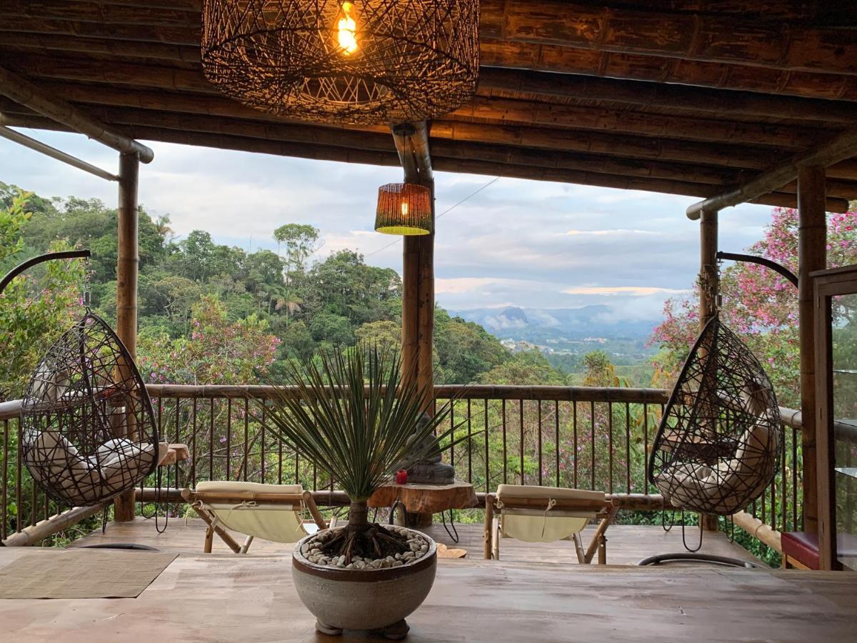 La Casa De Loto Retreat Guatapé Εξωτερικό φωτογραφία